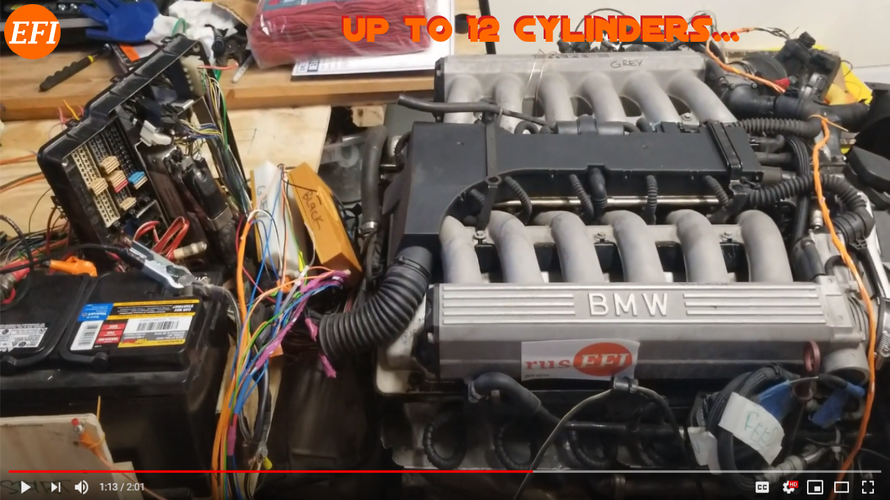 BMW V12 双节气门