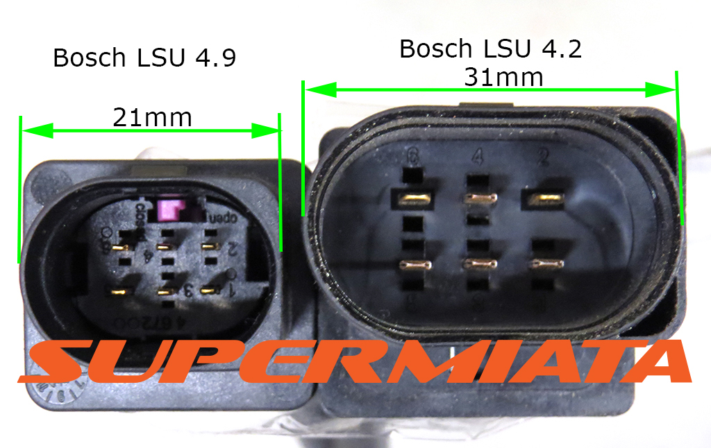 LSU 4.2 vs 4.9 插头对比
