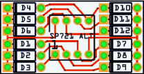 SP721二极管替代PCB布局